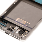 Samsung Galaxy S21 Display + Frame - Phantom White Soft Oled