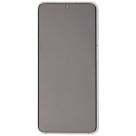 Samsung Galaxy S21 Display + Frame - Phantom White Soft Oled
