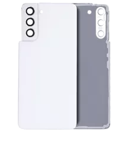 Samsung Galaxy S21 Back Cover + Camera Lens - Phantom White SVP
