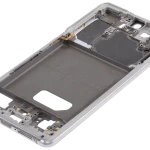 Samsung Galaxy S21 Mid-Frame Housing - Phantom White OEM-Equivalent