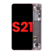 Samsung Galaxy S21 Display + Frame - Phantom Violet Soft Oled