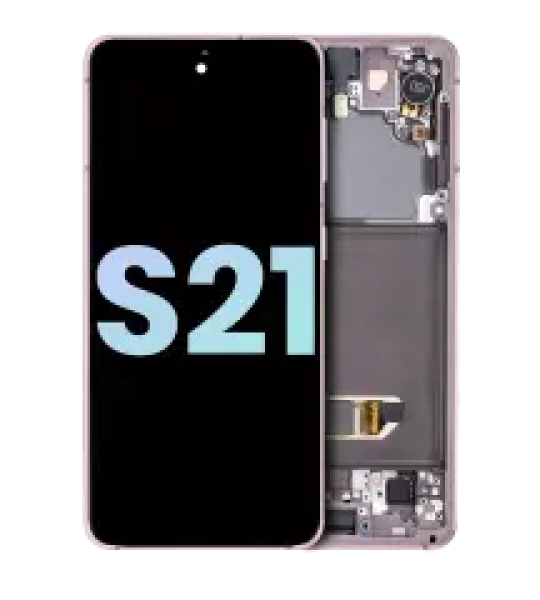 Samsung Galaxy S21 Display + Frame - Phantom Violet SVP