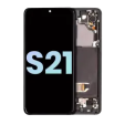 Samsung Galaxy S21 Display + Frame - Phantom Gray SVP