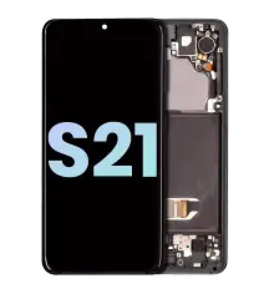 Samsung Galaxy S21 Display + Frame - Phantom Gray SVP