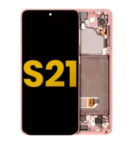 Samsung Galaxy S21 Display + Frame - Phantom Pink Refurbished