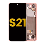 Samsung Galaxy S21 Display + Frame - Phantom Pink Refurbished