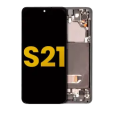 Samsung Galaxy S21 Display + Frame - Phathom Grey Pulled