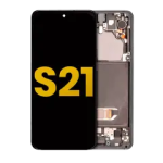 Samsung Galaxy S21 Display + Frame - Phathom Grey Pulled