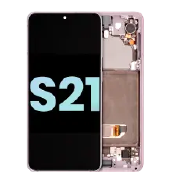 Samsung Galaxy S21 Display + Frame - Phantom Pink SVP