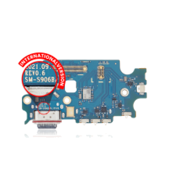 Samsung Galaxy S22 Plus Charging Board + Sim Reader (S906B/N) OEM-Equivalent