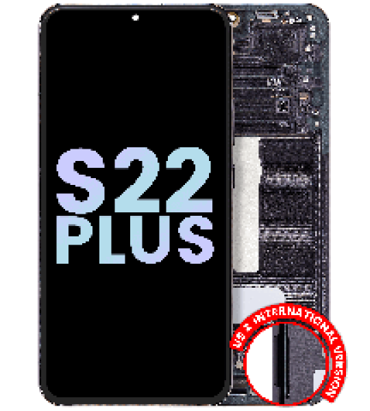 Samsung Galaxy S22 Plus Display + Frame - Phantom Black SVP
