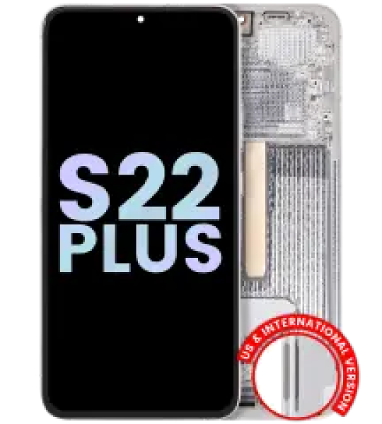 Samsung Galaxy S22 Plus Display + Frame - White SVP