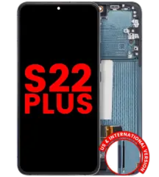 Samsung Galaxy S22 Plus Display + Frame - Green Soft Oled