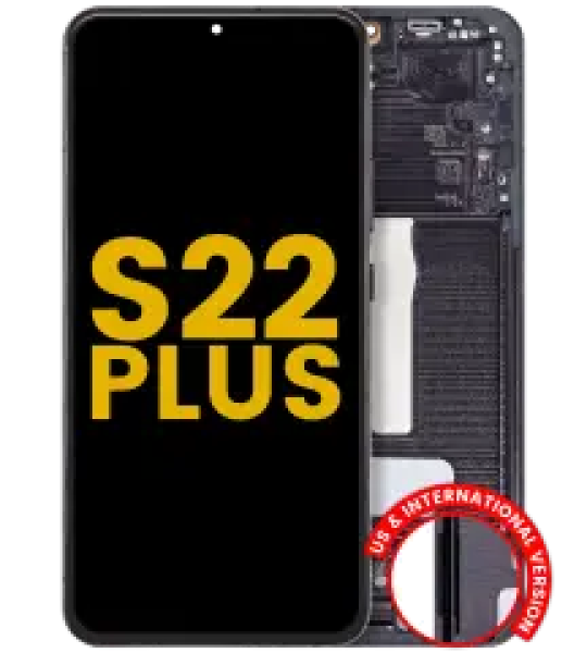 Samsung Galaxy S22 Plus Display + Frame - Phantom Black Refurbished