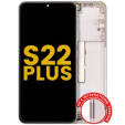 Samsung Galaxy S22 Plus Display + Frame - Pink Gold / Violet Refurbished