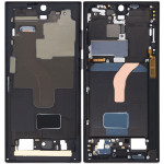 Samsung Galaxy S22 Ultra Mid-Frame Housing - Phantom Black OEM-Equivalent