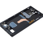 Samsung Galaxy S22 Ultra Mid-Frame Housing - Phantom Black OEM-Equivalent