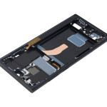 Samsung Galaxy S22 Ultra Mid-Frame Housing - Phantom Black OEM-Equivalent