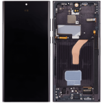 Samsung Galaxy S22 Ultra Display + Frame - Phanthom Black Soft Oled
