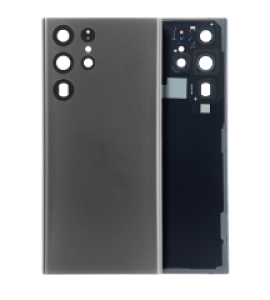 Samsung Galaxy S22 Ultra Back Cover + Camera Lens - Graphite SVP