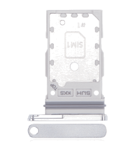 Samsung Galaxy S22 Ultra Sim Tray - White OEM-Equivalent