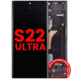 Samsung Galaxy S22 Ultra Display + Frame - Phanthom Black Soft Oled
