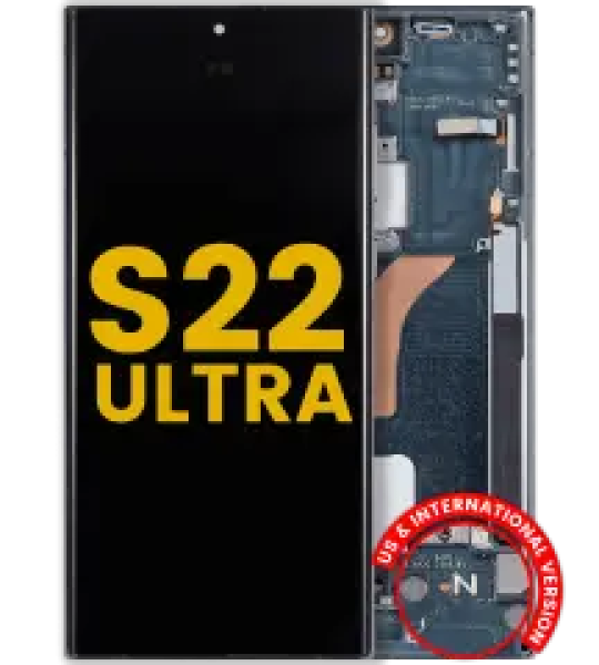 Samsung Galaxy S22 Ultra Display + Frame - Green Refurbished