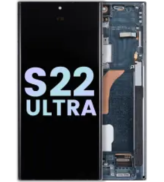 Samsung Galaxy S22 Ultra Display + Frame - Green SVP