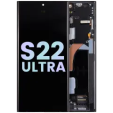 Samsung Galaxy S22 Ultra Display + Frame - Graphite / Sky Blue / Red SVP