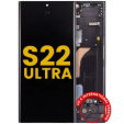 Samsung Galaxy S22 Ultra Display + Frame - Phantom Black Refurbished
