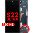 Samsung Galaxy S22 Ultra Display + Frame - Green Soft Oled (120Hz) AM Plus