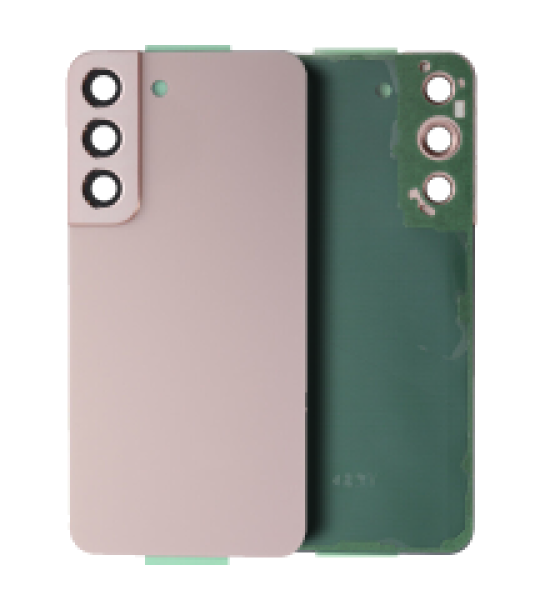 Samsung Galaxy S22 Back Cover with Lens - Pink Gold SVP