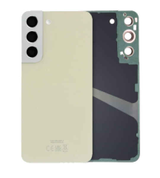 Samsung Galaxy S22 Back Cover with Lens - Cream SVP