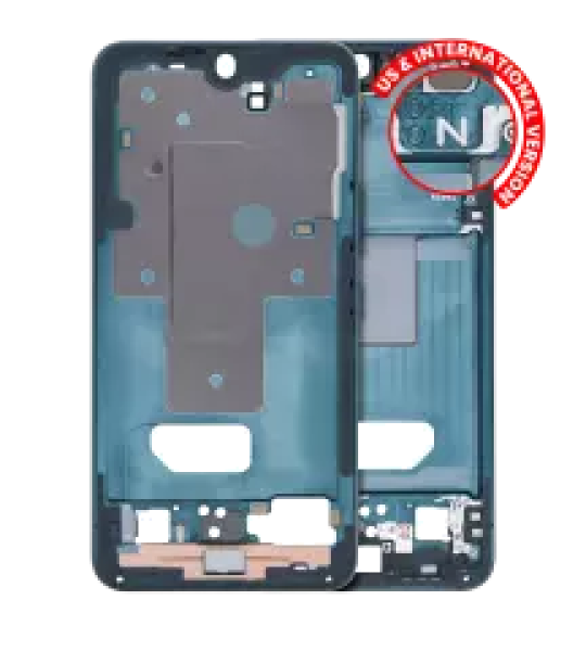 Samsung Galaxy S22 Mid-Frame Housing - Green OEM-Equivalent