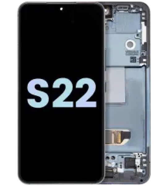 Samsung Galaxy S22 Display + Frame - Green SVP