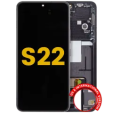Samsung Galaxy S22 Display + Frame - Phantom Black Refurbished