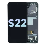Samsung Galaxy S22 Display + Frame - Phantom Black SVP