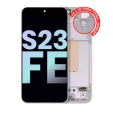 Samsung Galaxy S23 FE Display + Frame - Mint / Cream / Purple / Indigo / Tangerine SVP