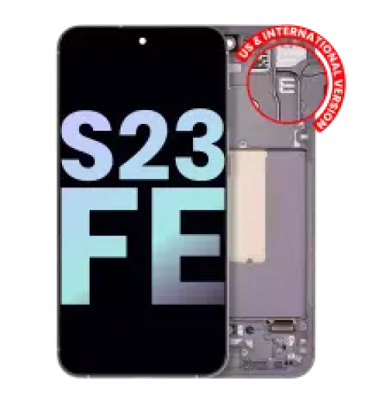 Samsung Galaxy S23 FE Display + Frame - Graphite SVP