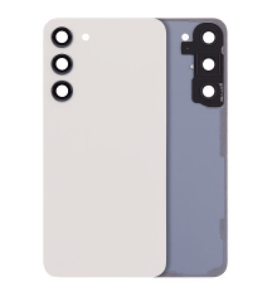 Samsung Galaxy S23 Plus Back Cover with Camera Lens - Cream SVP