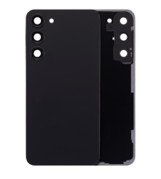 Samsung Galaxy S23 Plus Back Cover with Camera Lens - Phantom Black SVP