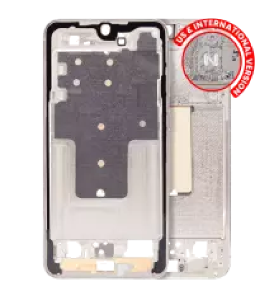 Samsung Galaxy S23 Plus Mid-Frame Housing - Cream OEM-Equivalent
