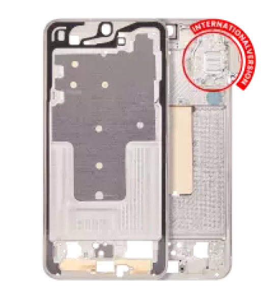 Samsung Galaxy S23 Plus Mid-Frame Housing - Cream OEM-Equivalent