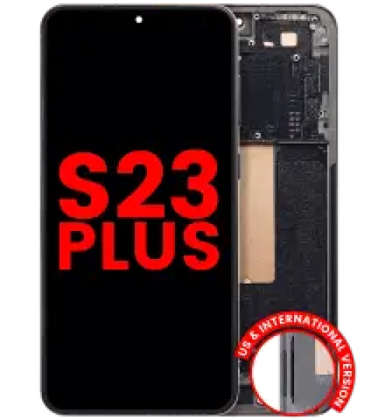 Samsung Galaxy S23 Plus Display + Frame - Green Soft Oled