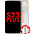 Samsung Galaxy S23 Plus Display + Frame - Cream Soft Oled