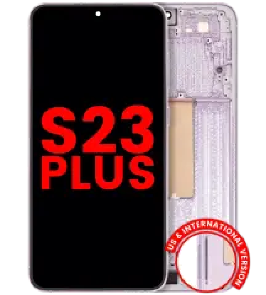 Samsung Galaxy S23 Plus Display + Frame - Lanvender Soft Oled