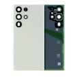 Samsung Galaxy S23 Ultra Back Cover with Camera Lens - Cream SVP