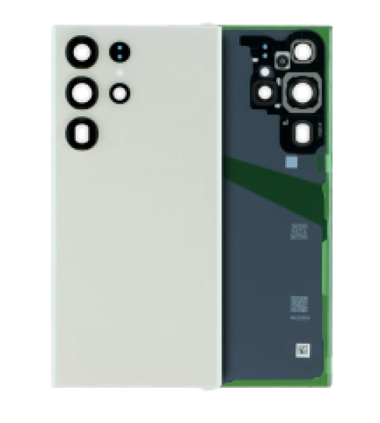 Samsung Galaxy S23 Ultra Back Cover with Camera Lens - Cream SVP