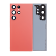 Samsung Galaxy S23 Ultra Back Cover with Camera Lens - Red SVP