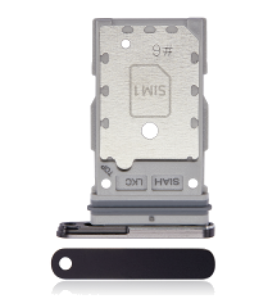 Samsung Galaxy S23 Ultra Dual Sim Tray - Phantom Black OEM-Equivalent